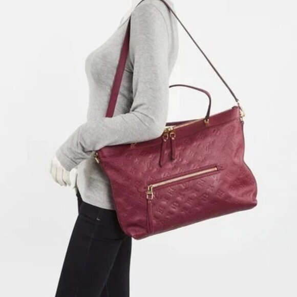 Louis Vuitton Aurore Monogram Empreinte Bastille MM Bag - Picture 2 of 11